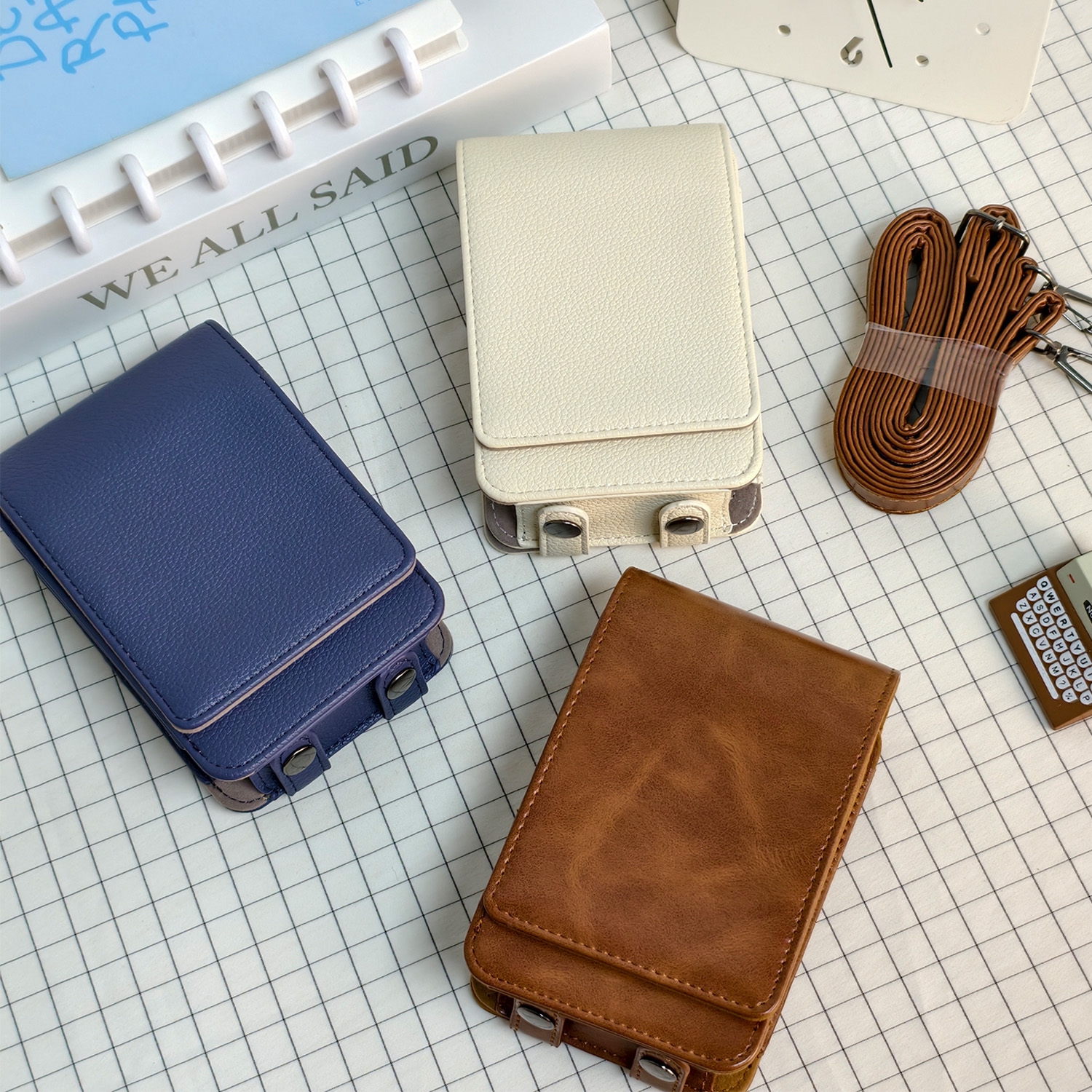 拍立得mini liplay+保护套拍立得皮质保护壳收纳皮套liplay+配件