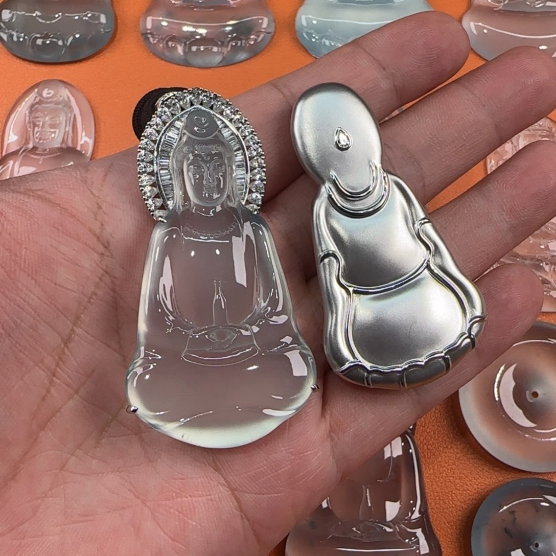 定制翡翠未镶嵌天然