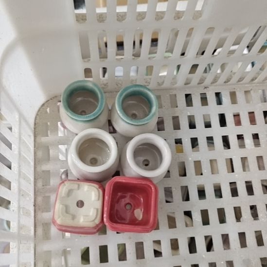 微瑕陶瓷盆12包邮