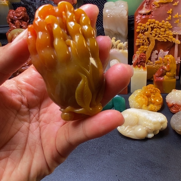 印石寿山石北部田