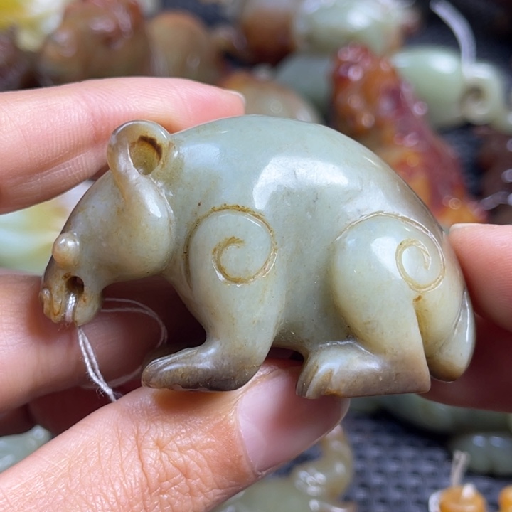 和田玉挂件未镶嵌