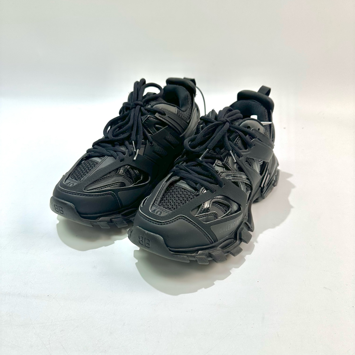 99新 Balenciaga/巴黎世家 40码 黑武士Track1.0老爹鞋 99新SY