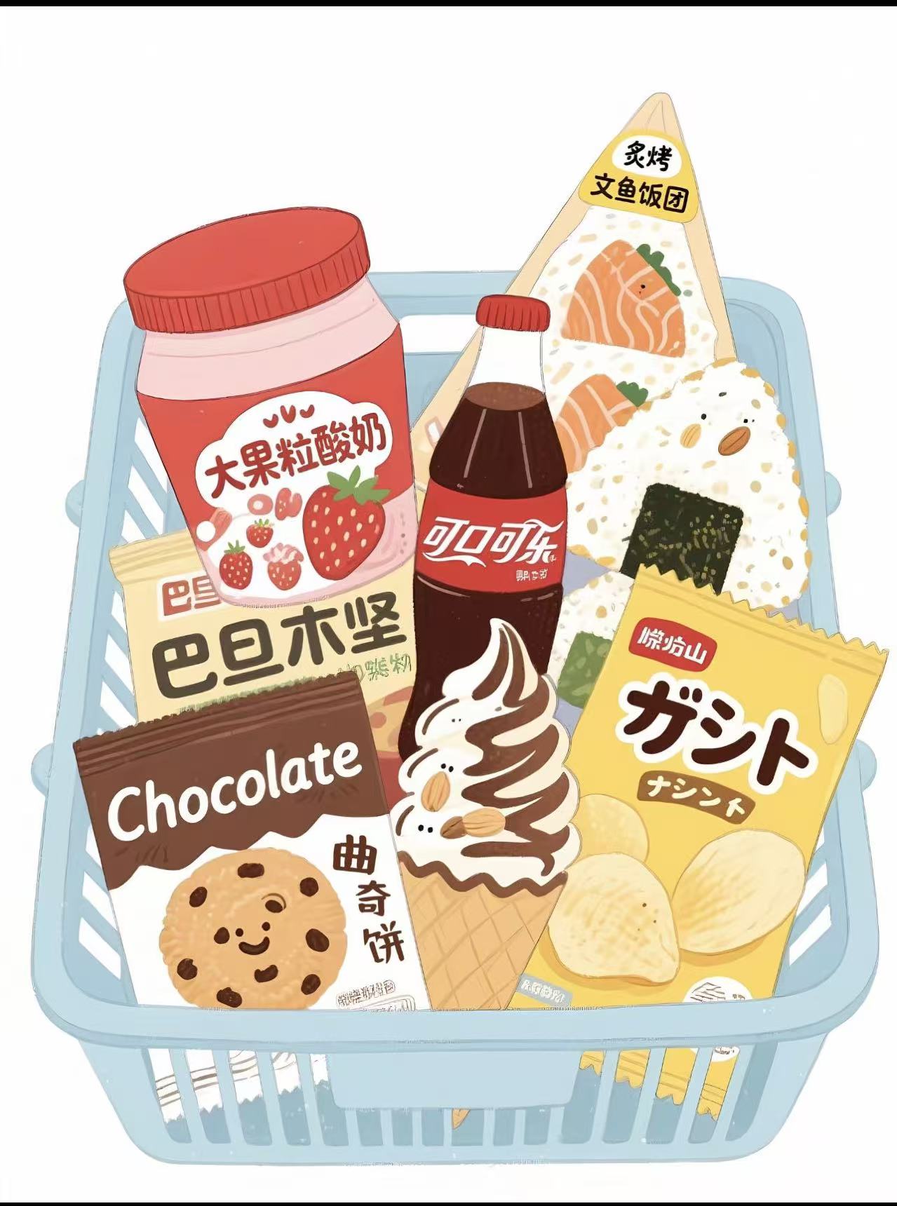 随机一包零食