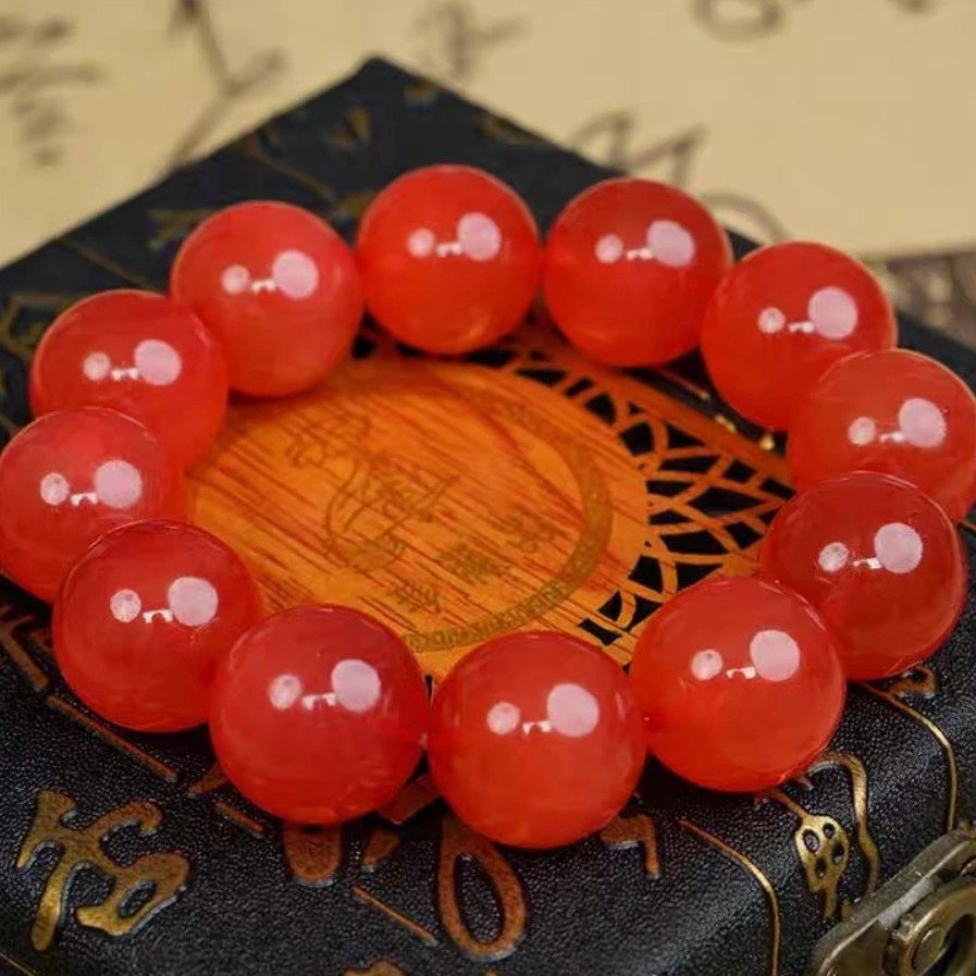 时尚高端定制鱼惊石单圈工艺品手工打磨男女通用礼物