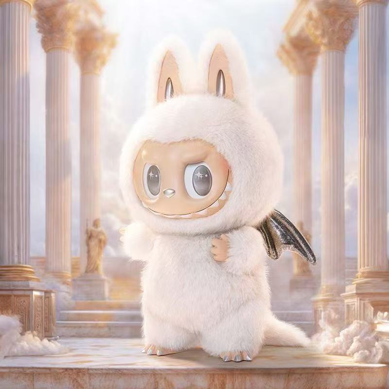 POP MART/泡泡玛特搪胶大天使阴晴天使毛绒潮流公仔（快）