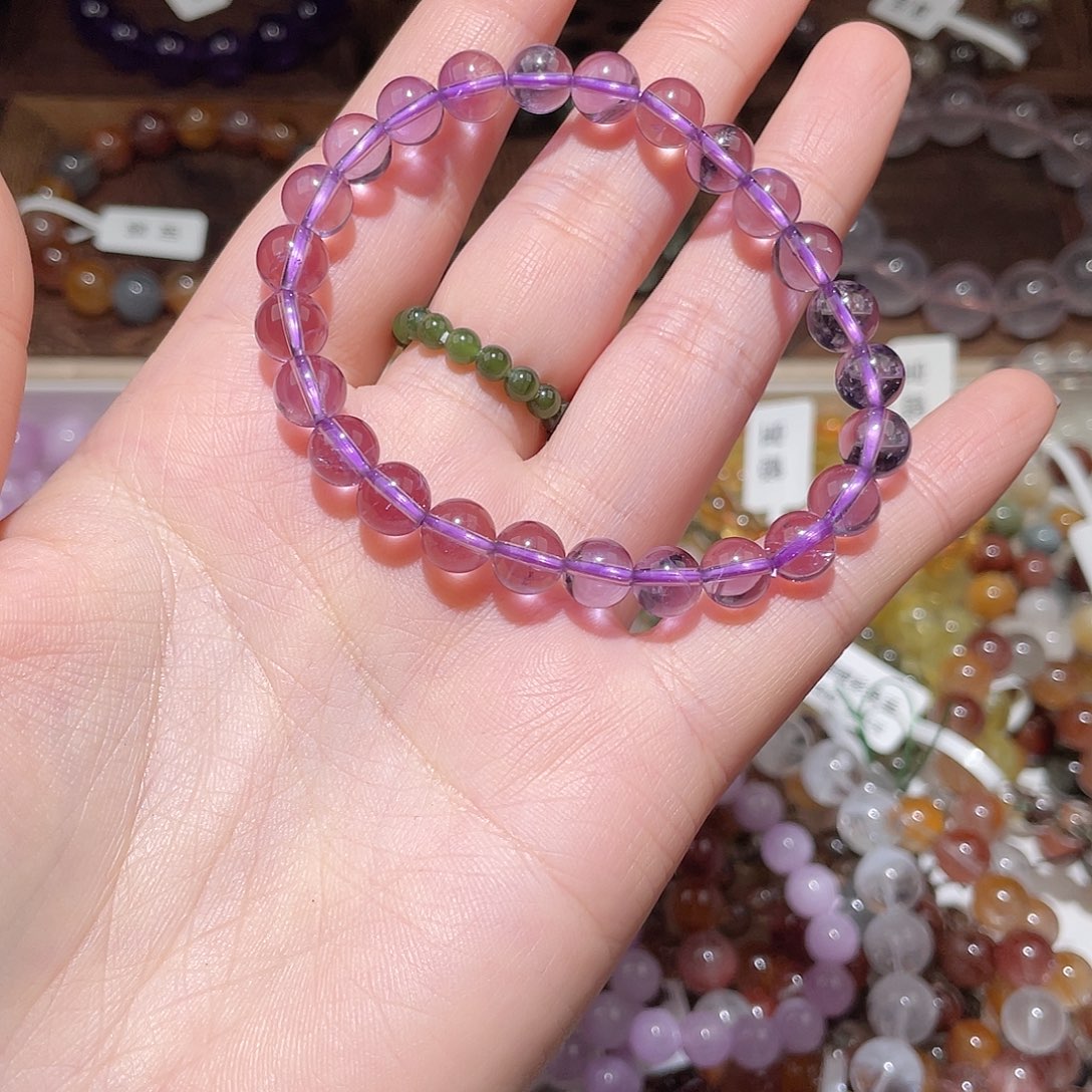 水晶手链未镶嵌紫水晶
