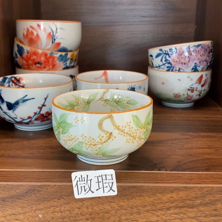 釉下老陶泥手工绘制