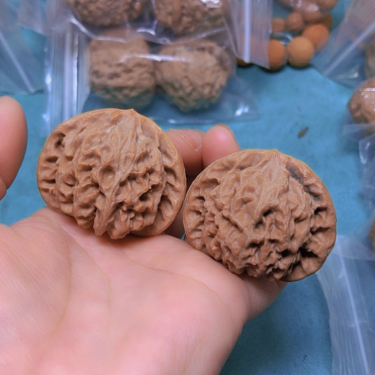 【闪购商品】摆件核桃43宫灯有修