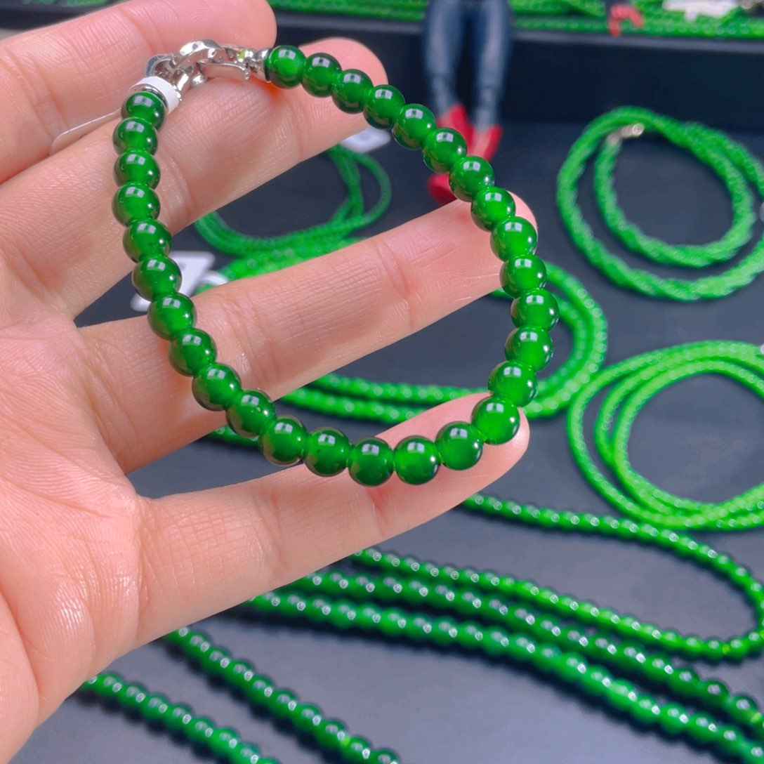 翡翠项链未镶嵌，1