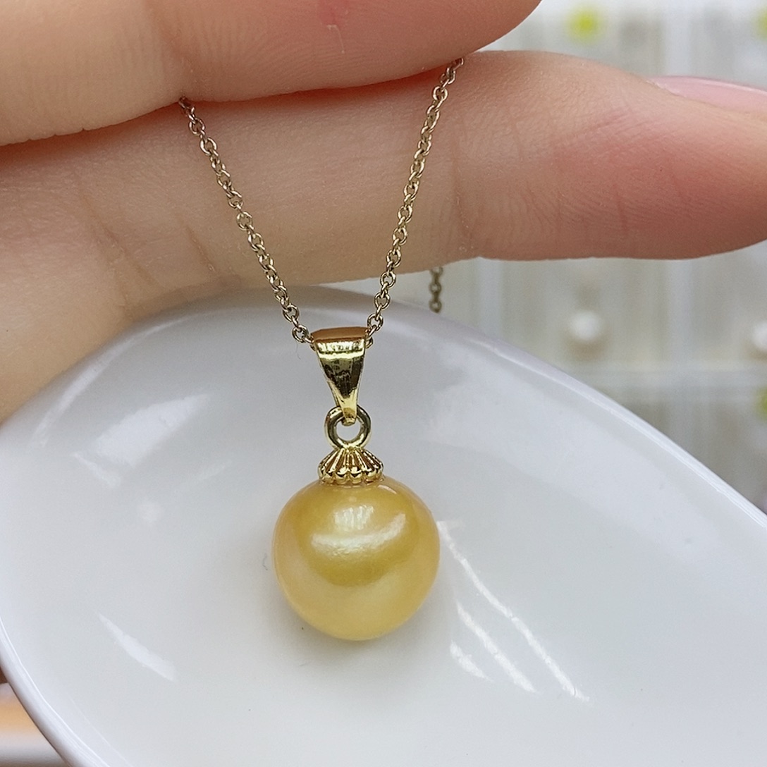 淡水珍珠颈饰合金
