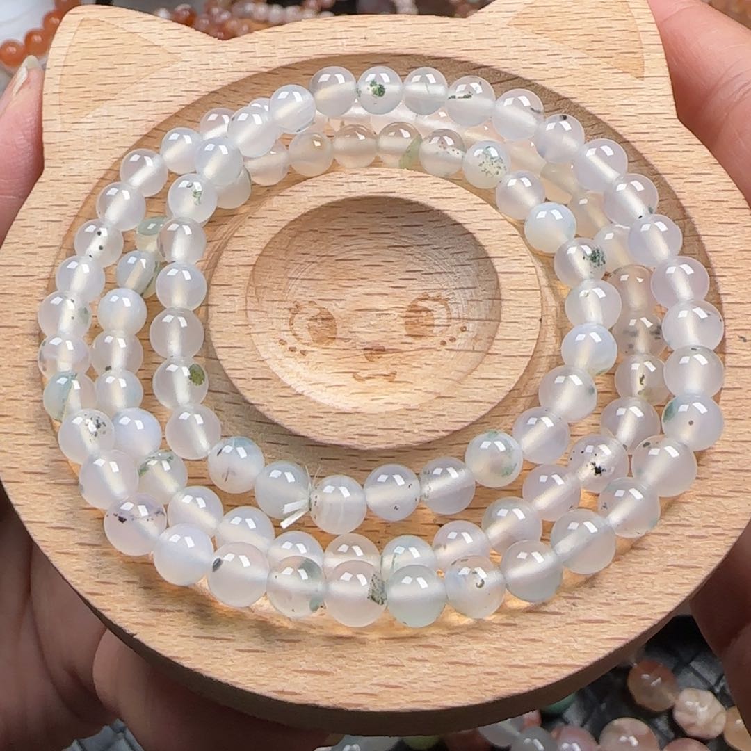 未镶嵌玛瑙/玉髓珠宝半成品