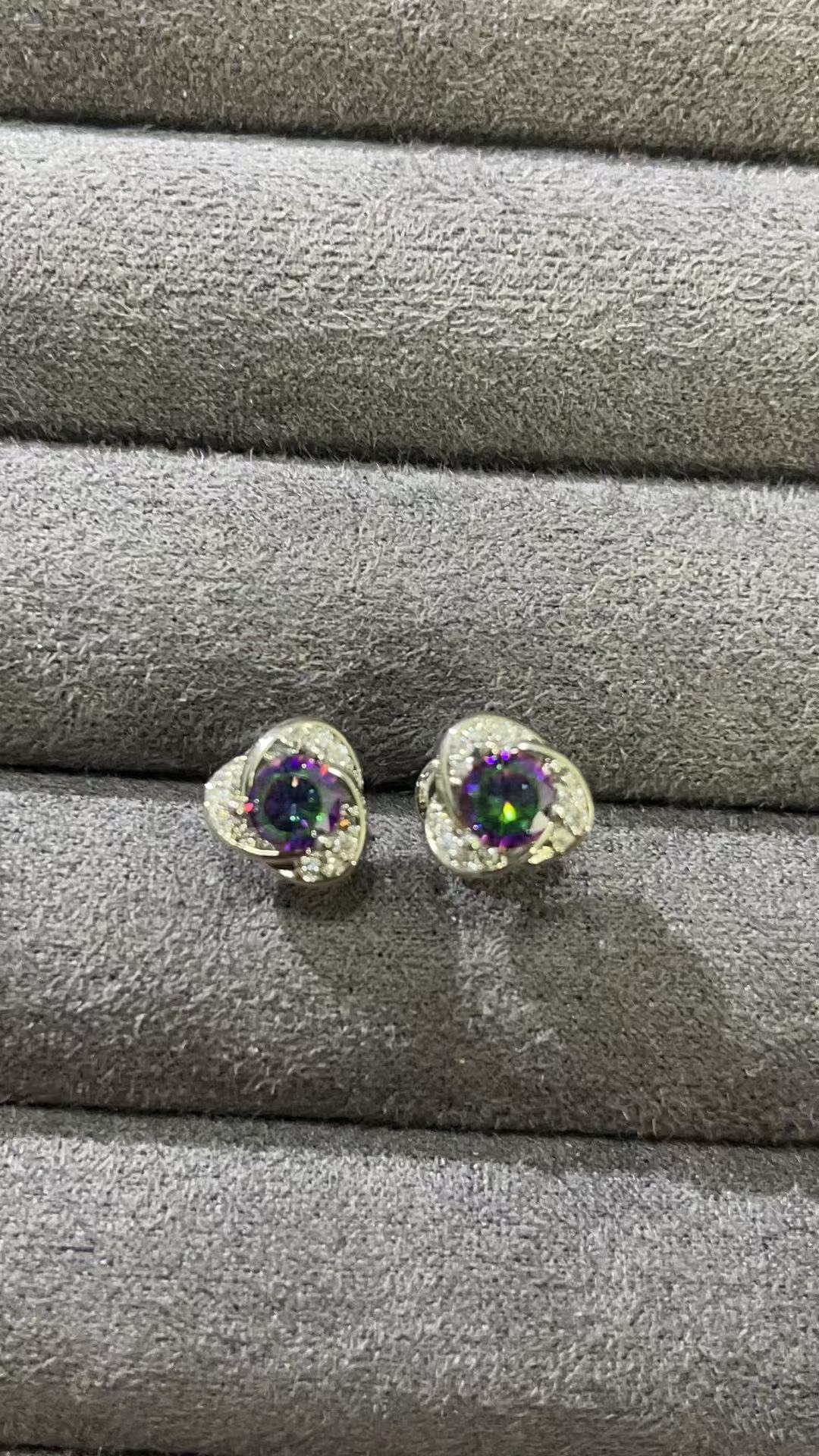 耳饰 耳饰 福玺甄选马卡龙耳钉7700