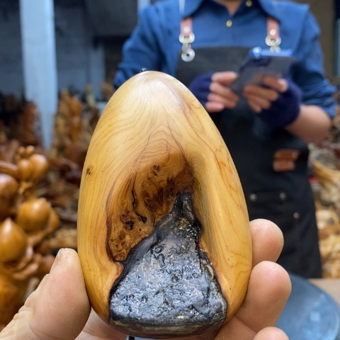 柏木（崖柏）云**山太行崖柏根雕