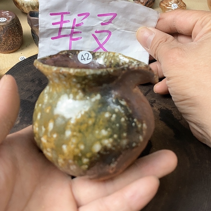 手工粗陶、柴烧茶器
