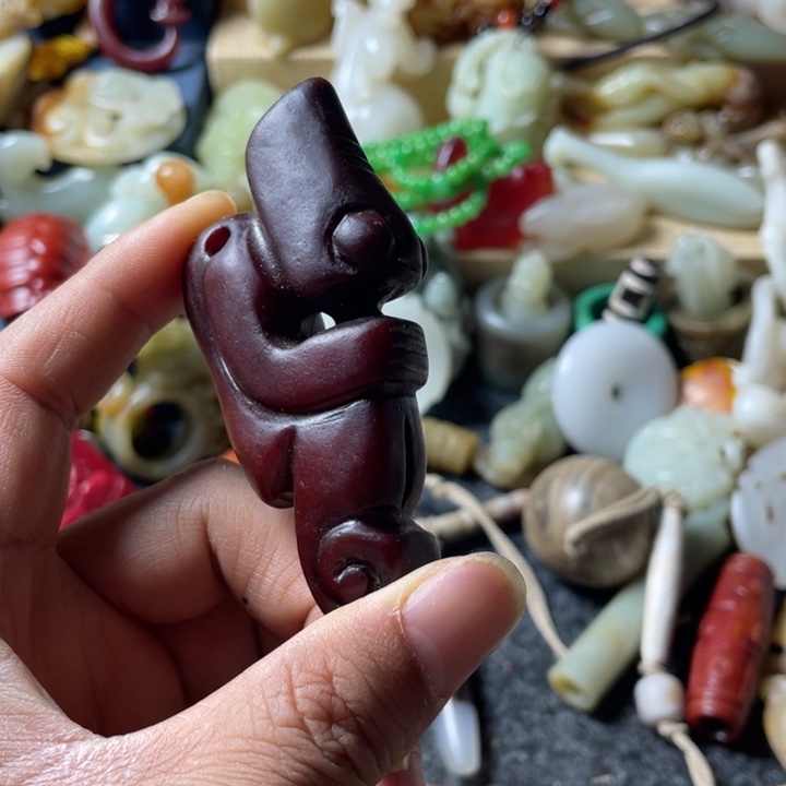 和田玉未镶嵌吊坠(不含链)