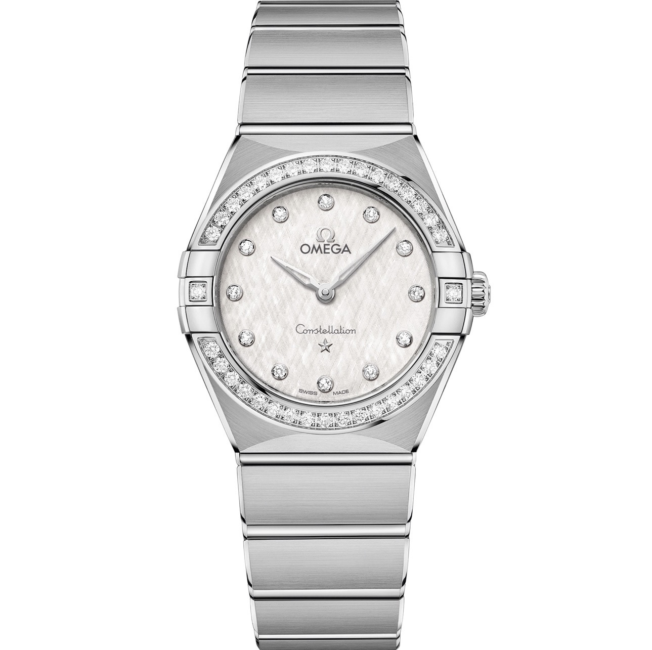 未使用 Omega/欧米茄 曼哈顿系列/28mm/女表/内外钻