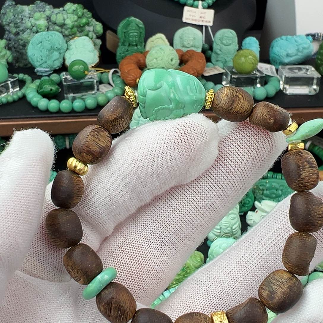 绿松石未镶嵌绿松石主播万丽