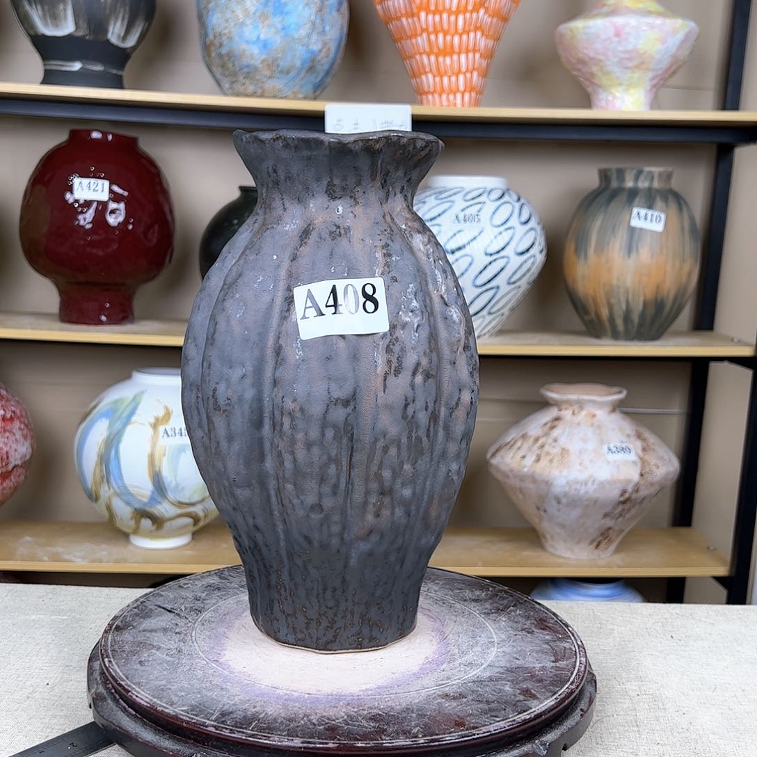 陶瓷408花瓶摆件家居