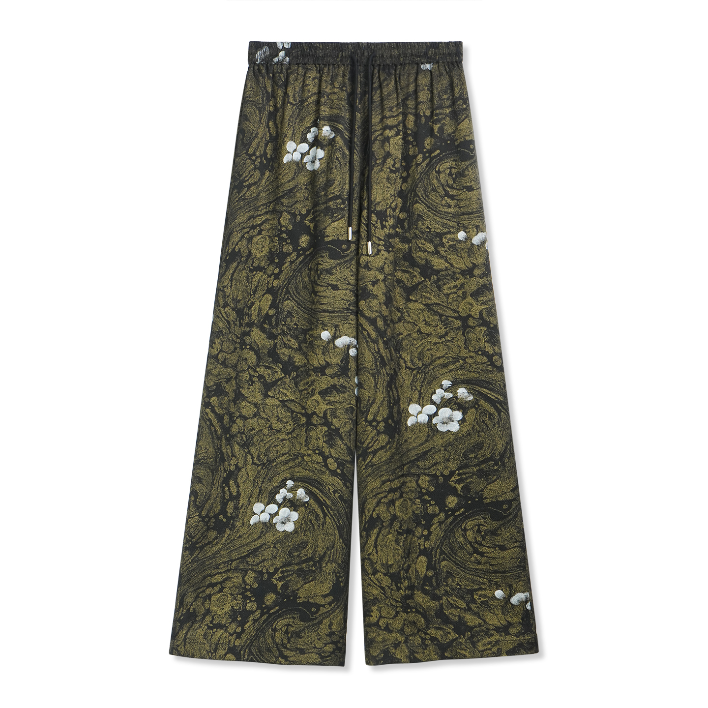 鎏金雪梅直筒裤 新中式国风女装2c1197992