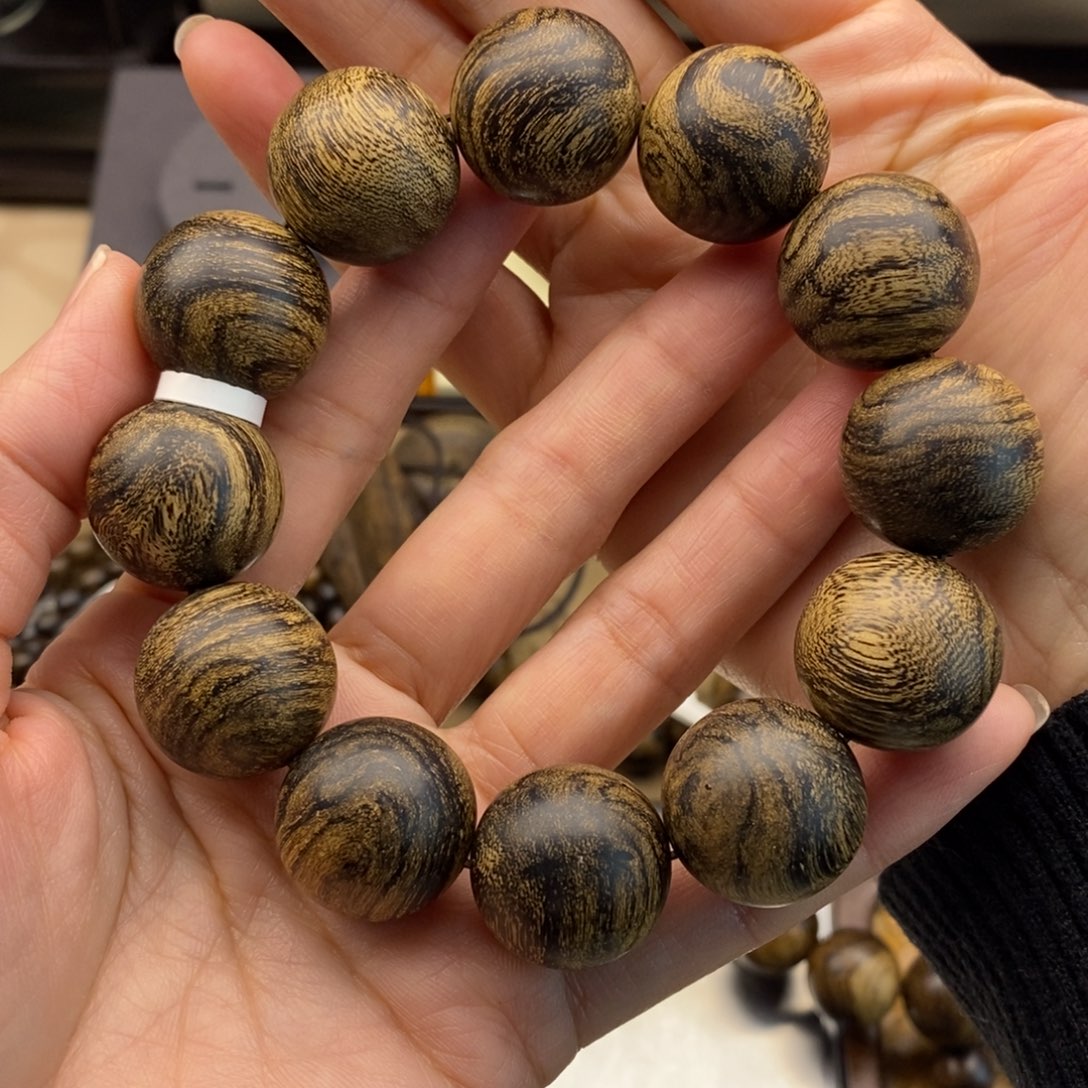 沉香手串幸**人越南芽庄白棋瘤疤2.0