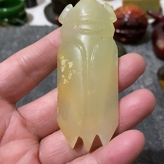 白玉菩提吊坠吊坠