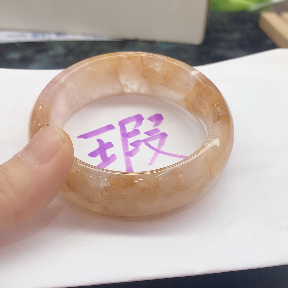 水晶手镯未镶嵌203（瑕疵5453