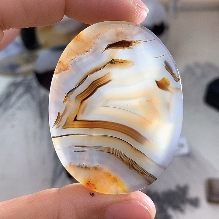 玛瑙/玉髓颈饰未镶嵌