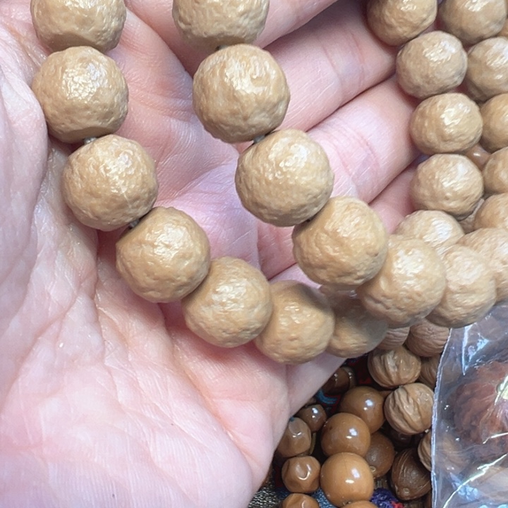 12左右橘子皮手串单圈福利