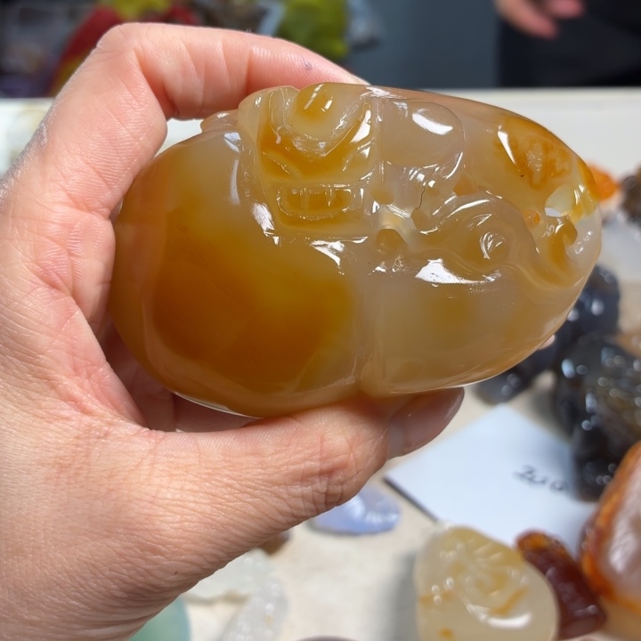 玛瑙/玉髓未镶嵌吊坠(不含链)