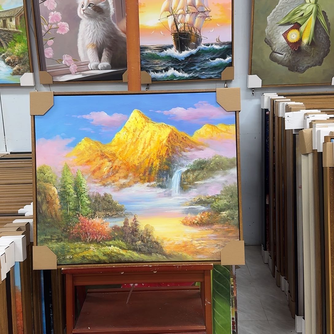 油画5060油画作品展作品展作品集展