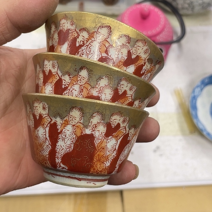 此***白摆件老讷精品杯子