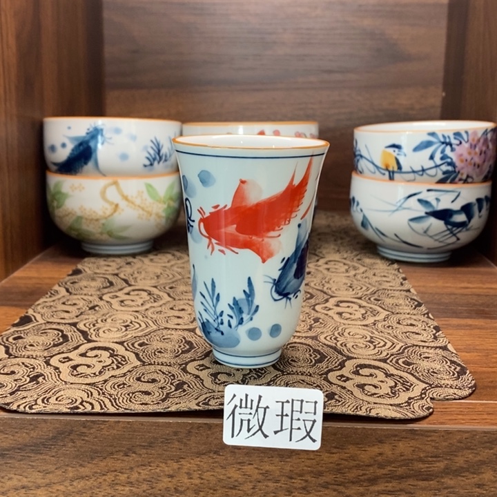 釉下老陶泥手工绘制
