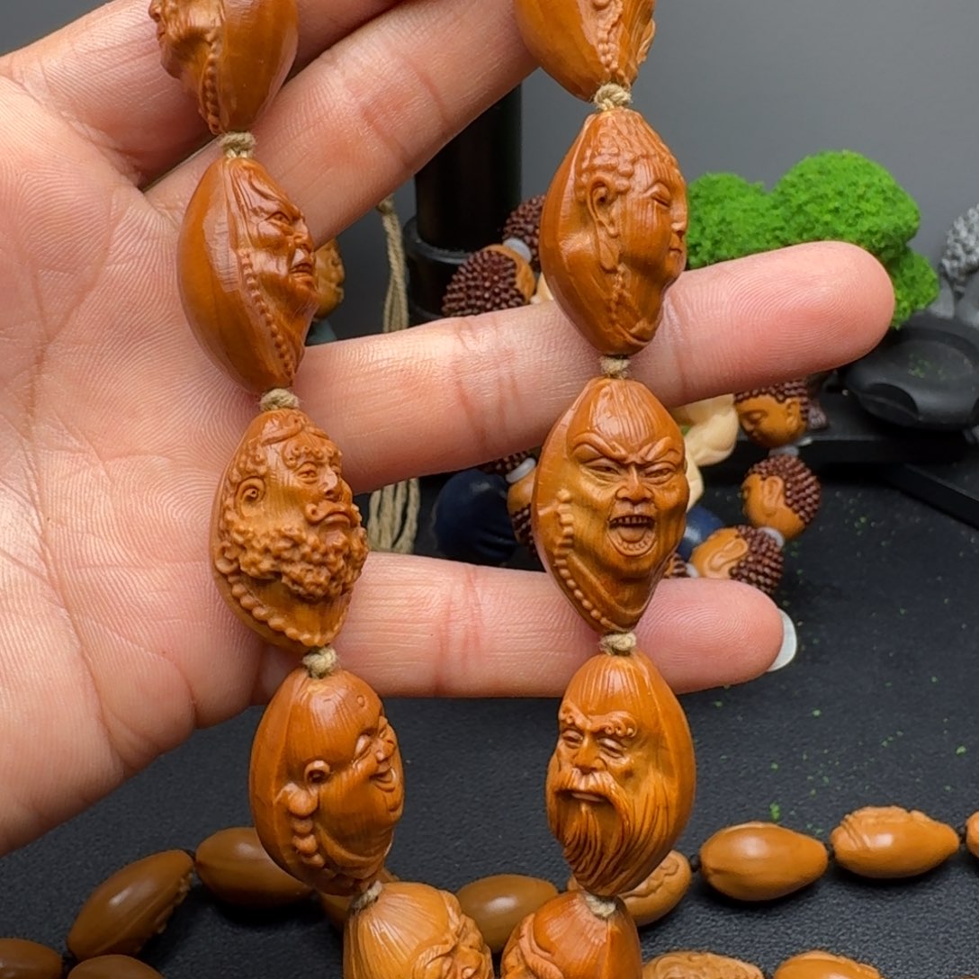 橄榄核手串/手链着*橄榄核手环