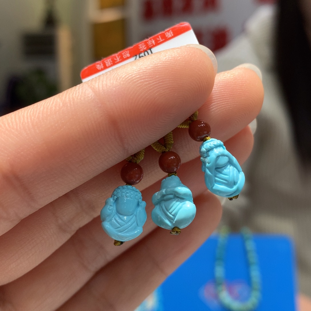 未镶嵌绿松石配饰