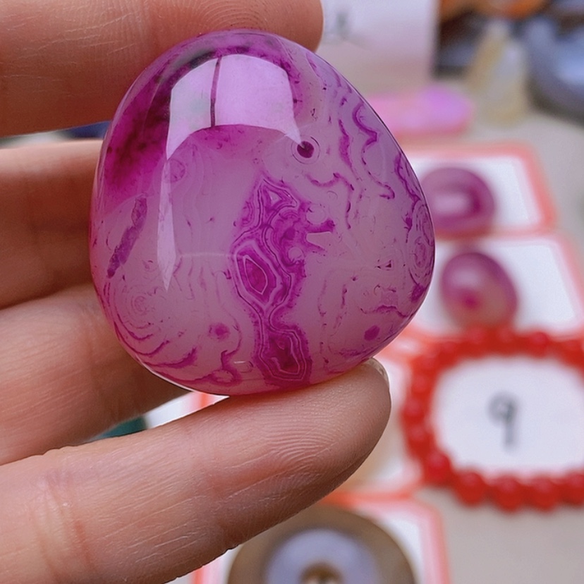 【闪购商品】未镶嵌玛瑙/玉髓珠宝半成品百*阁