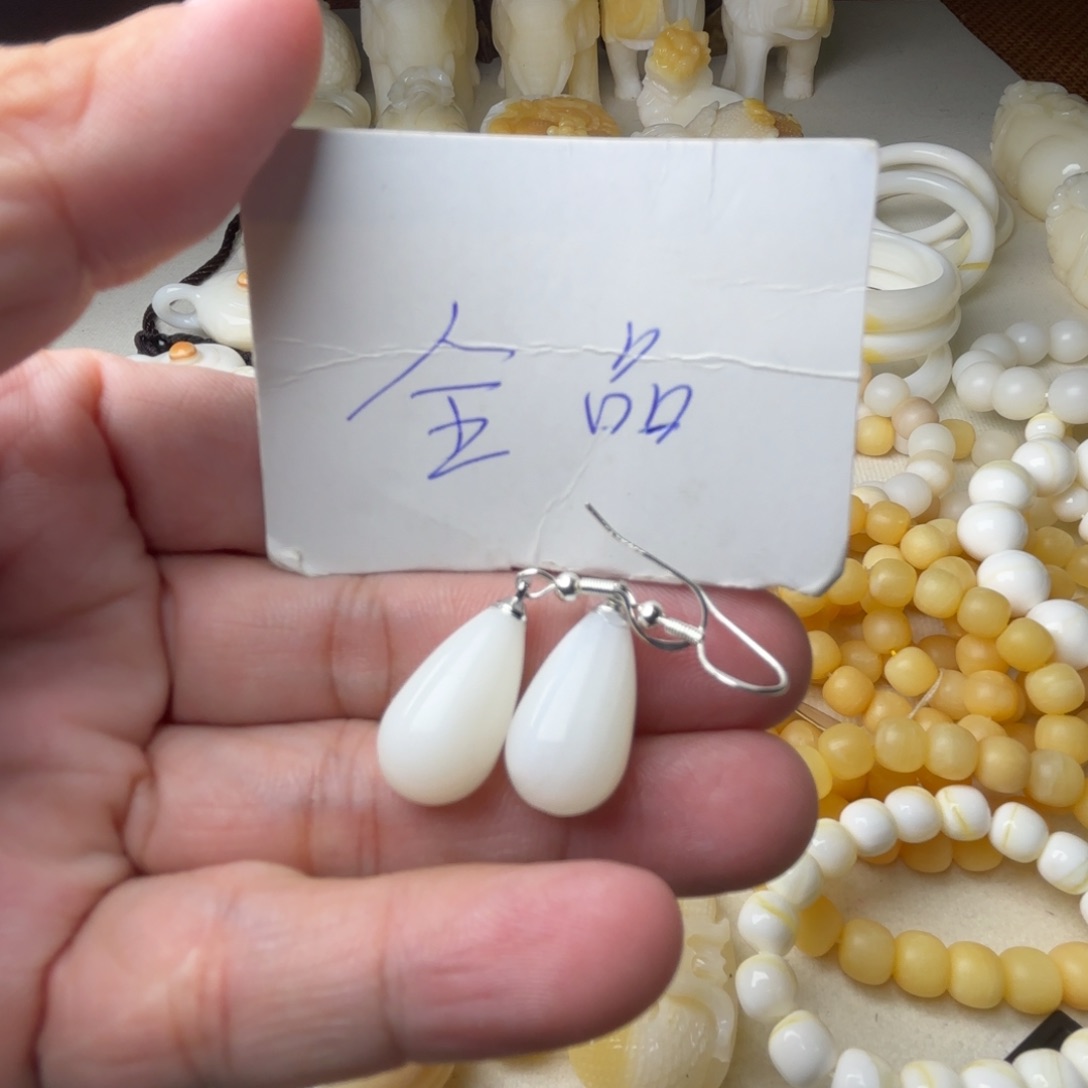 非金属贝壳全品耳环