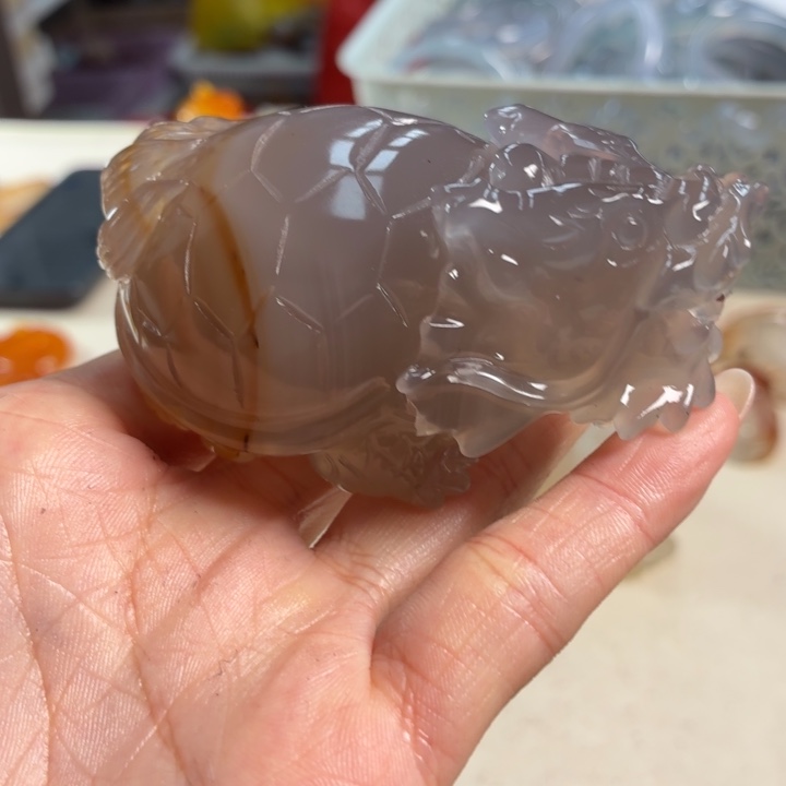 玛瑙/玉髓未镶嵌吊坠(不含链)