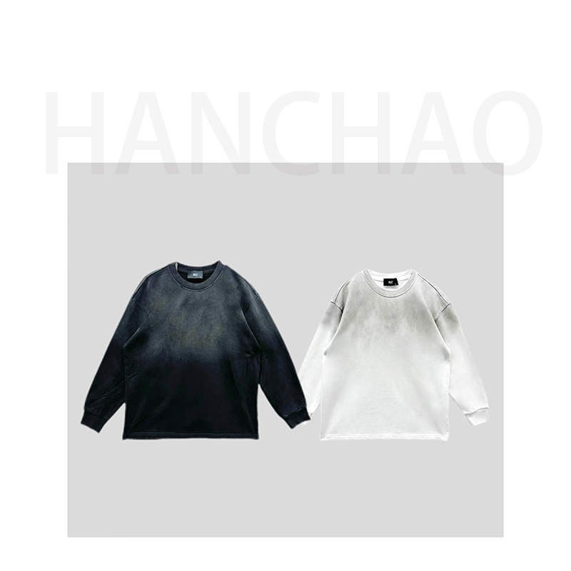 25号链接【WF字母】欧洲站圆领套头重磅纯棉400g卫衣潮流百搭230