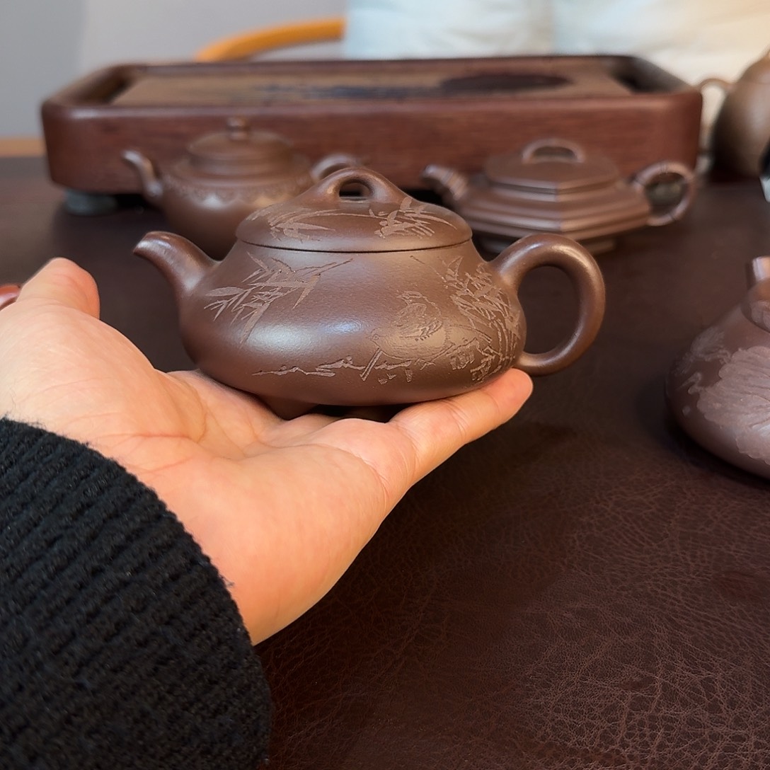 紫砂茶壶紫砂壶茶具手工制作的话