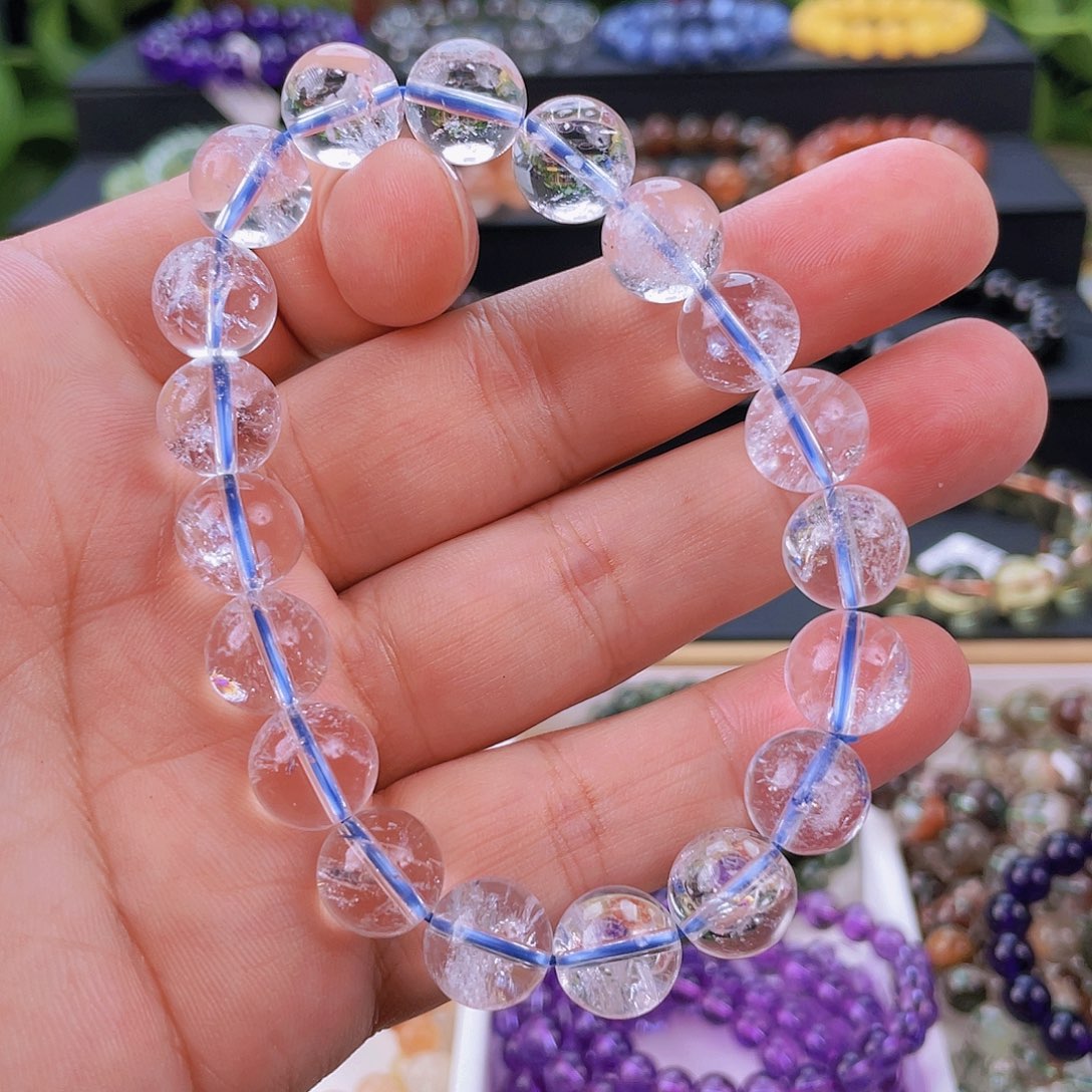 水晶手链未镶嵌白阿赛