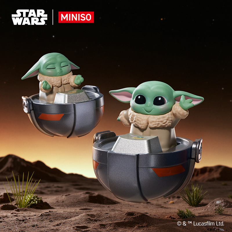 MINISO名创优品星球大战系列古古键帽盲盒潮玩礼物