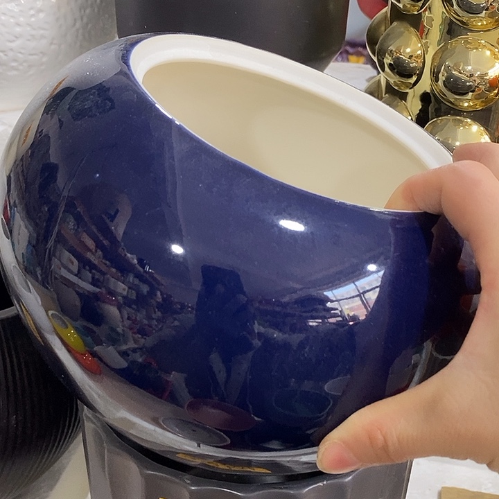 摆件陶凑单满12包邮发好盆有孔