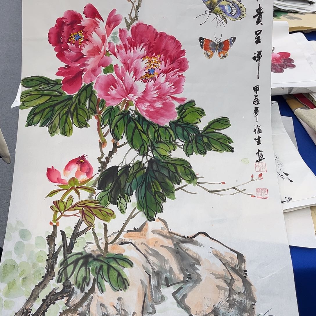 国画纯手绘作品欣赏