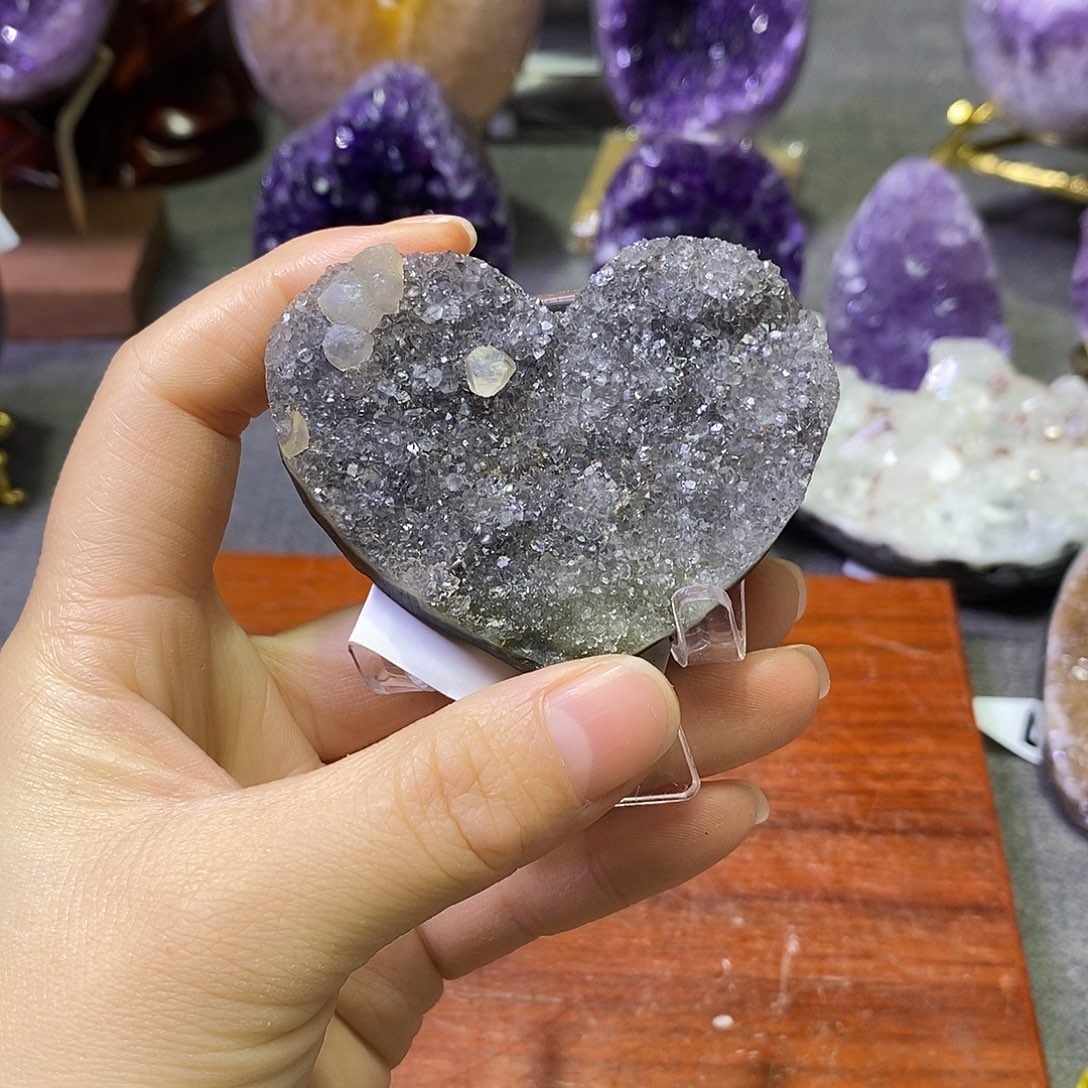 未镶嵌珠宝半成品紫晶