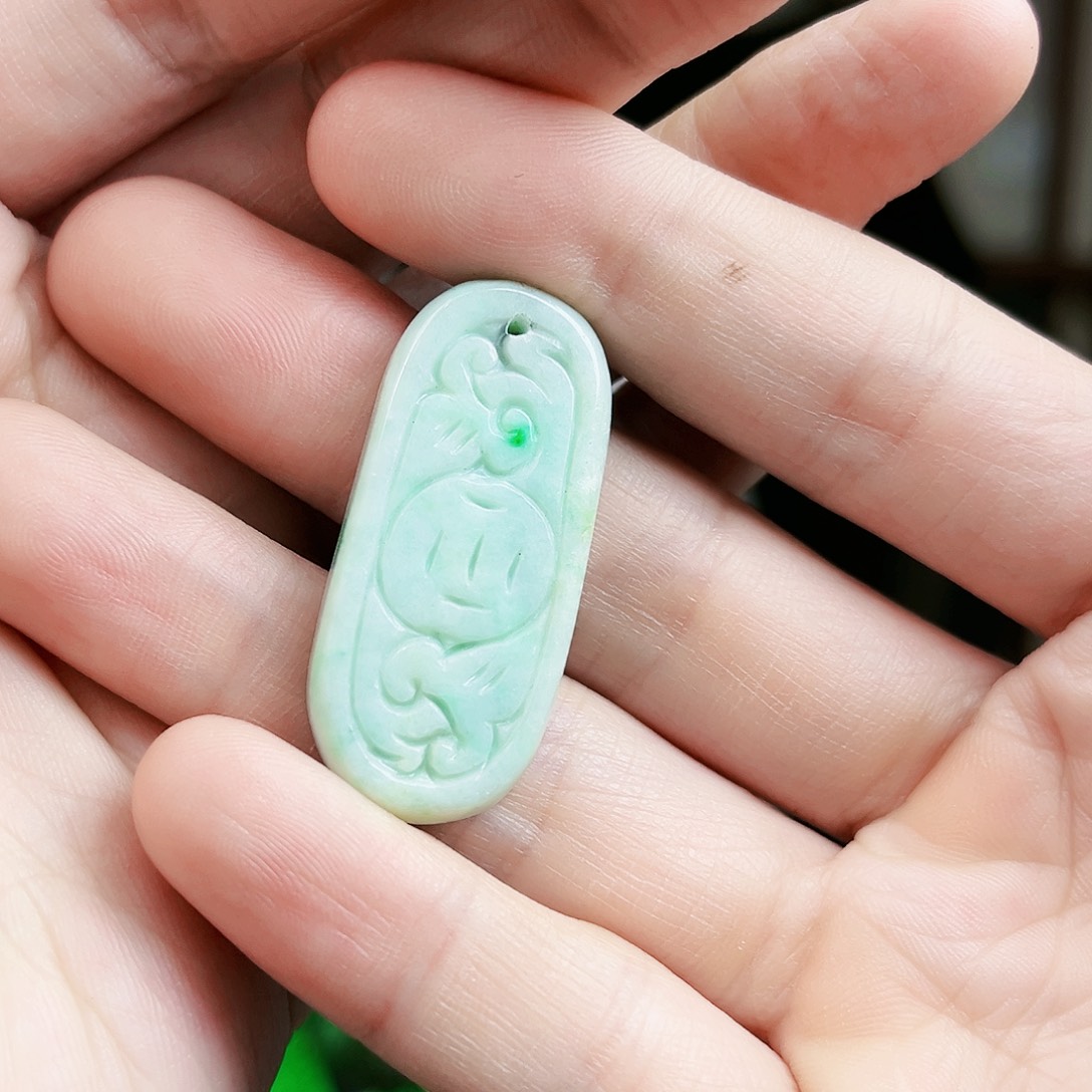 翡翠颈饰未镶嵌吊坠多样性发货