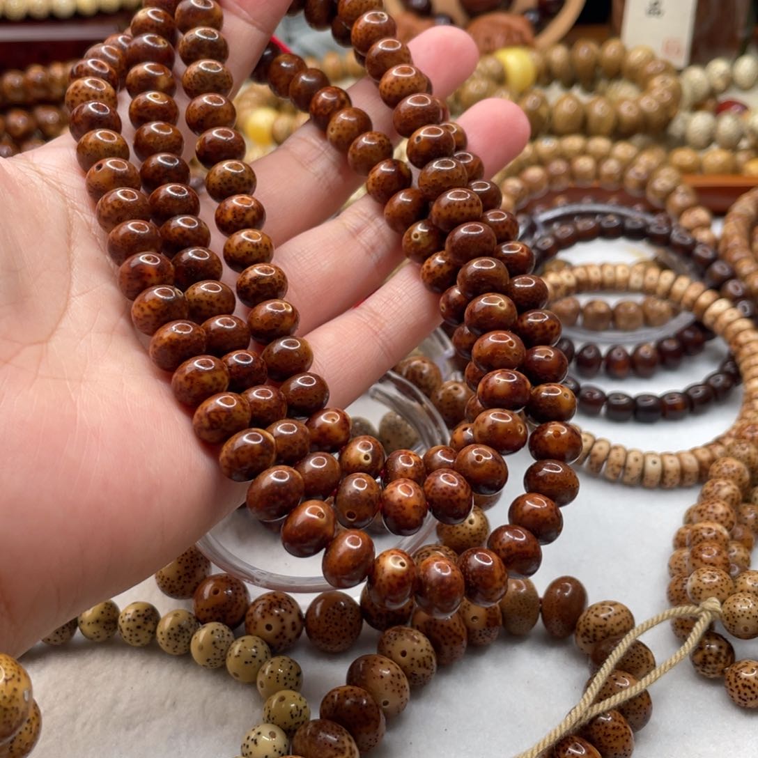 星月菩提吊坠༺****8✖️10陈籽落地红