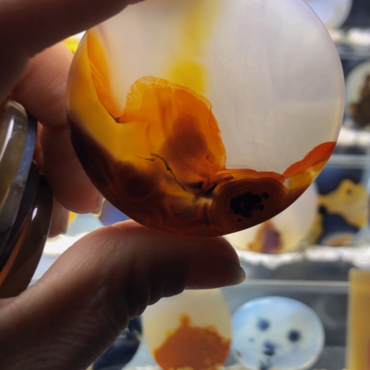 合金玛瑙/玉髓珠宝奇石119