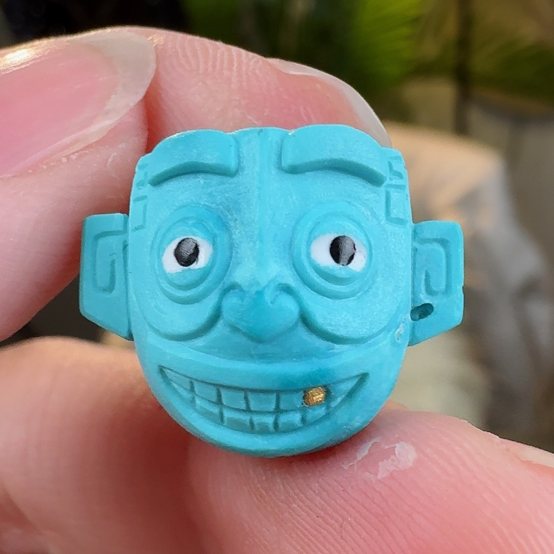 绿松石珠宝奇石未镶嵌