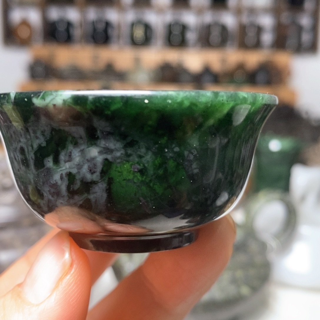 藏玉药王石福利款翻边杯35cc