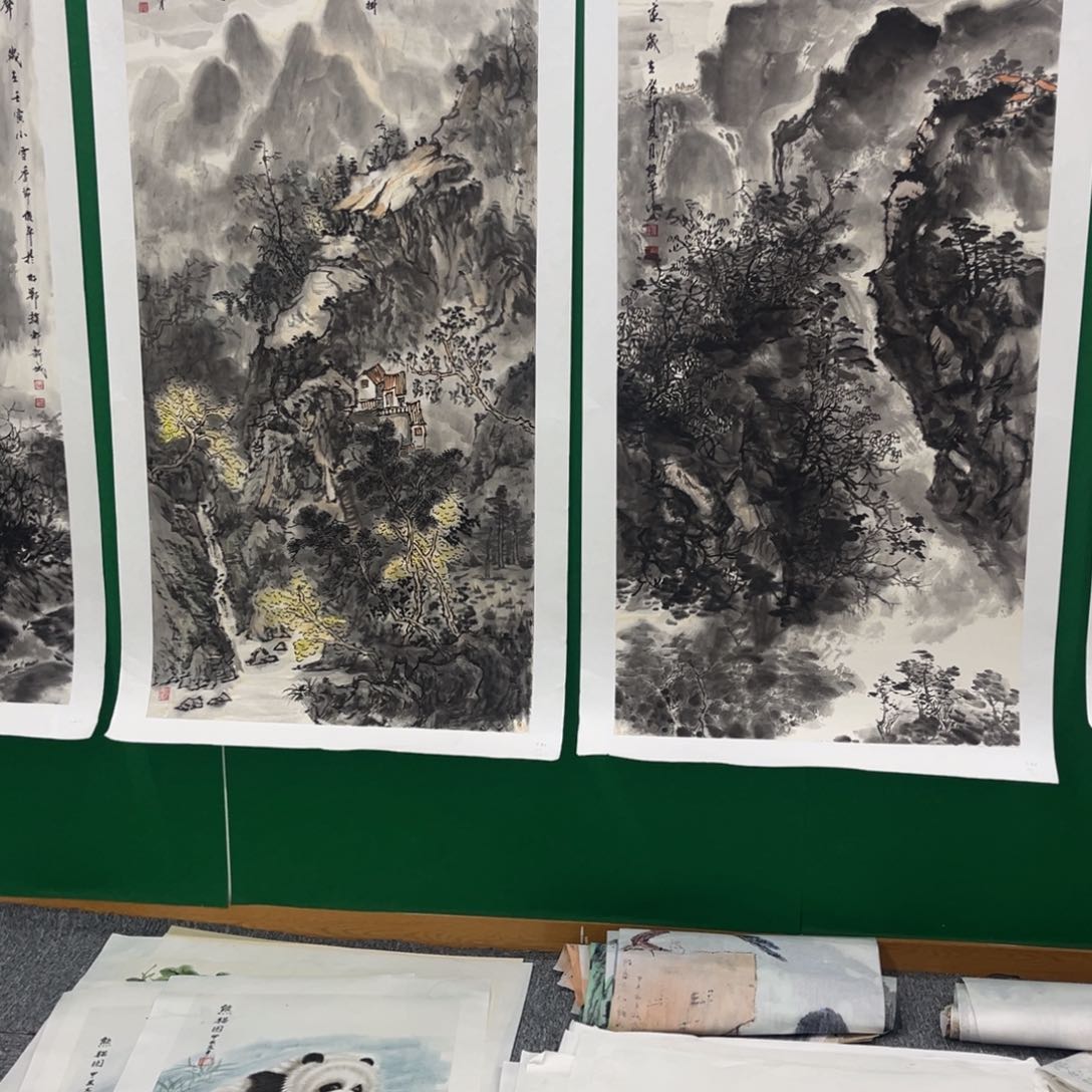 国画兖****师绘画艺术作品展